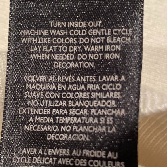 Women's Nine West White Pearl Sweater Size Medium - Picture 8 of 8